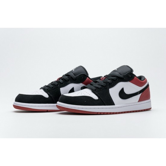 Nike Air Jordan 1 Low Black Toe 27cm 553558-116-